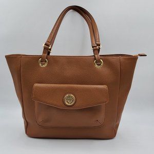 Anne Klein Shoulder Cognac Tote